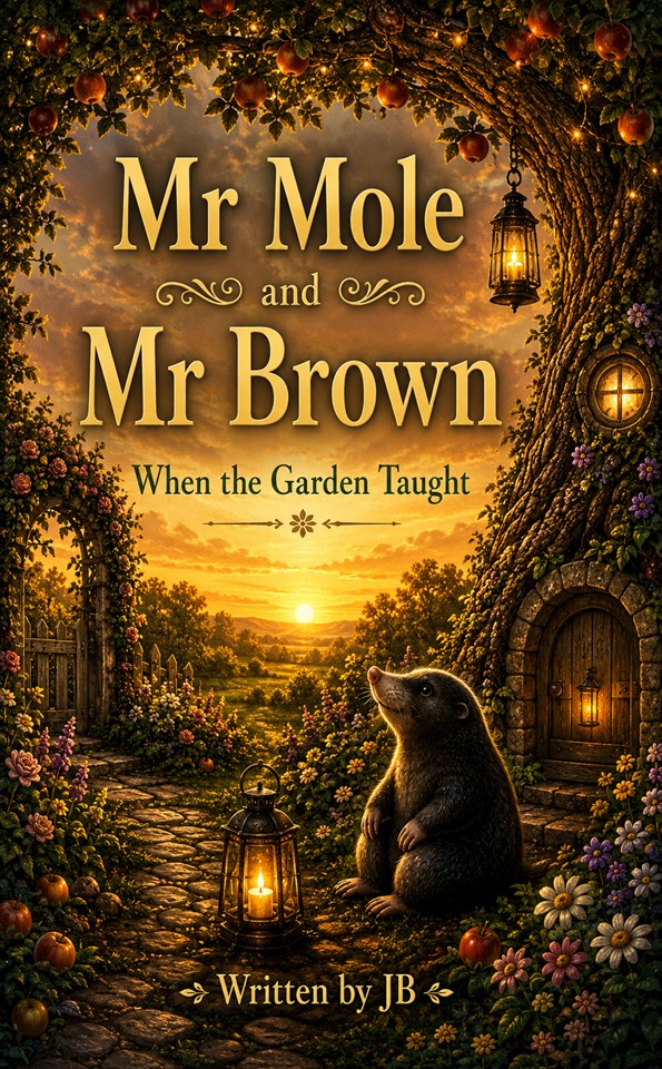 Mr Mole and Mr Brown: When the Garden Taught book cover